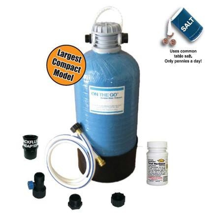 On The Go Double Standard Portable Water Softener –