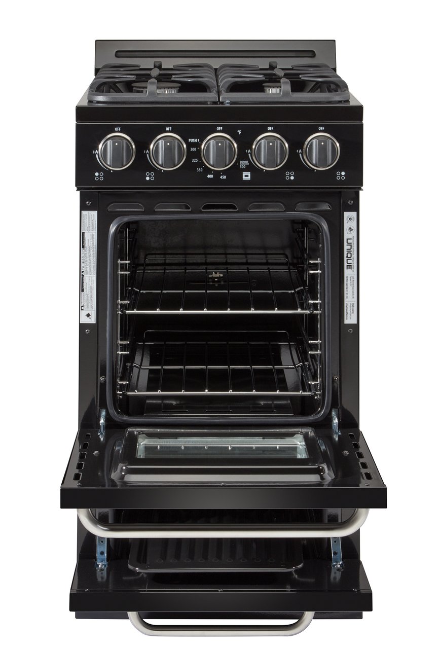 Unique Unique Classic 20 Inch Off-Grid Gas Oven Range Combo