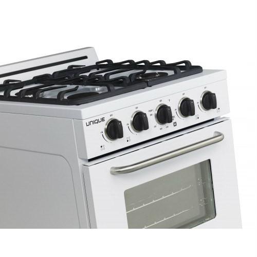 Unique Unique Classic 24 Inch Off-Grid Gas Oven Range Combo