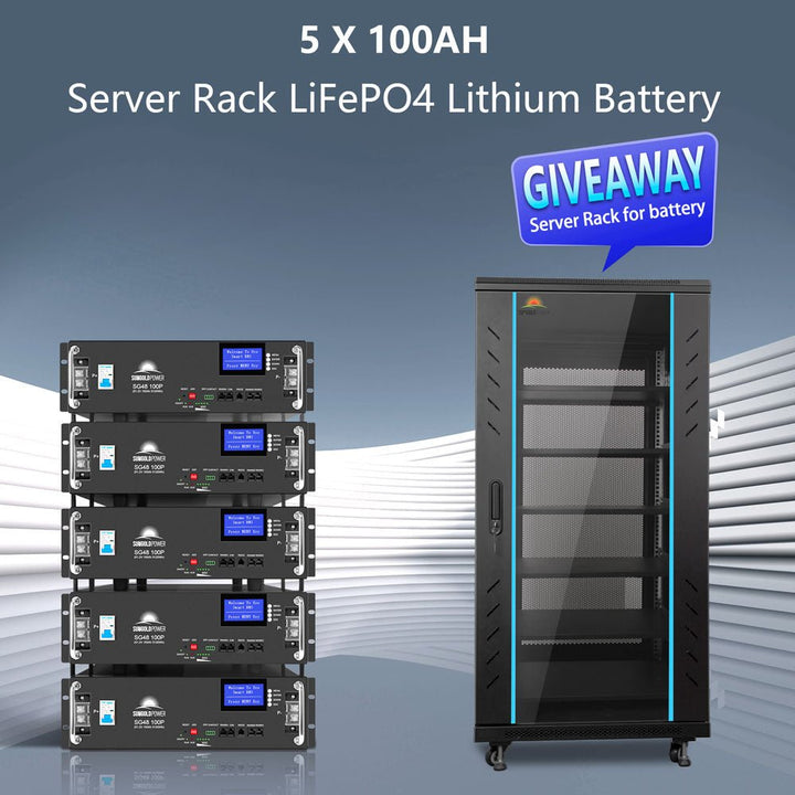 OFF GRID SOLAR KIT 12 X 550 WATTS SOLAR PANELS 25.6KWH LITHIUM BATTERY 10KW SOLAR INVERTER 48VDC 120V/240V