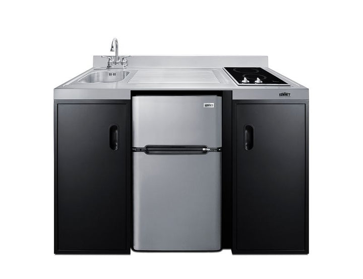 Summit 54" Wide All-In-One Kitchenette, ADA Counter Height