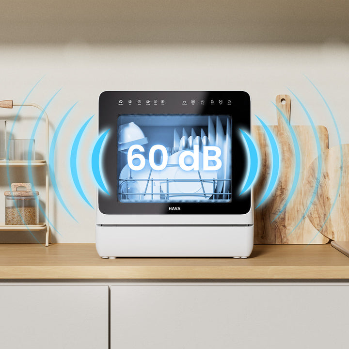 HAVA R09 Compact Countertop Dishwasher