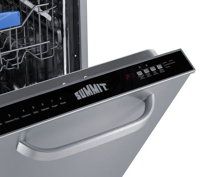 Summit 18" Wide Built-In Dishwasher, ADA Compliant