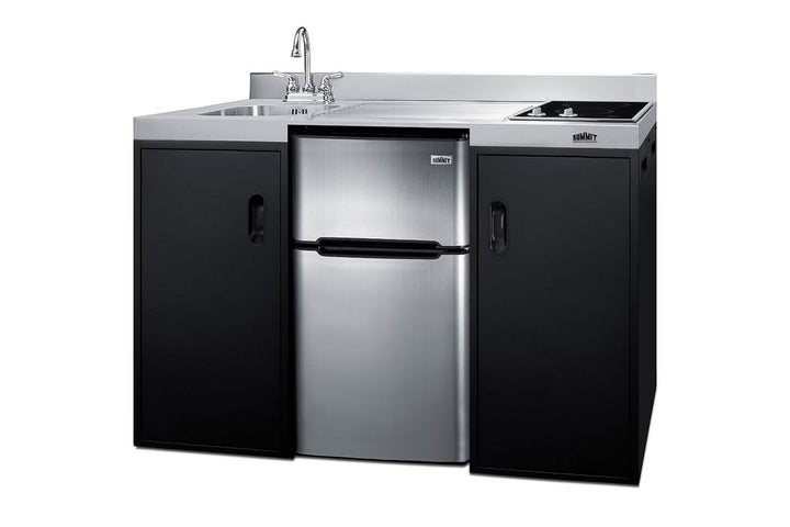 Summit 54" Wide All-In-One Kitchenette, ADA Counter Height
