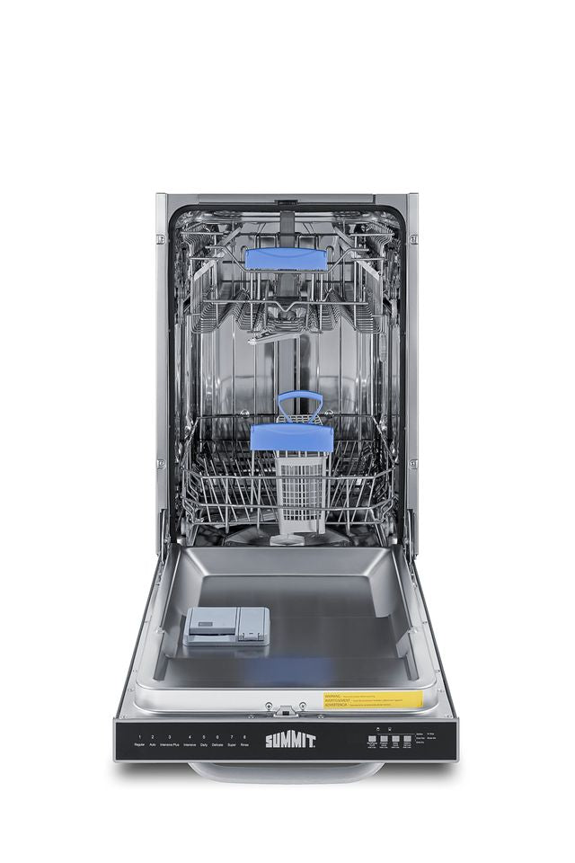 Summit 18" Wide Built-In Dishwasher, ADA Compliant