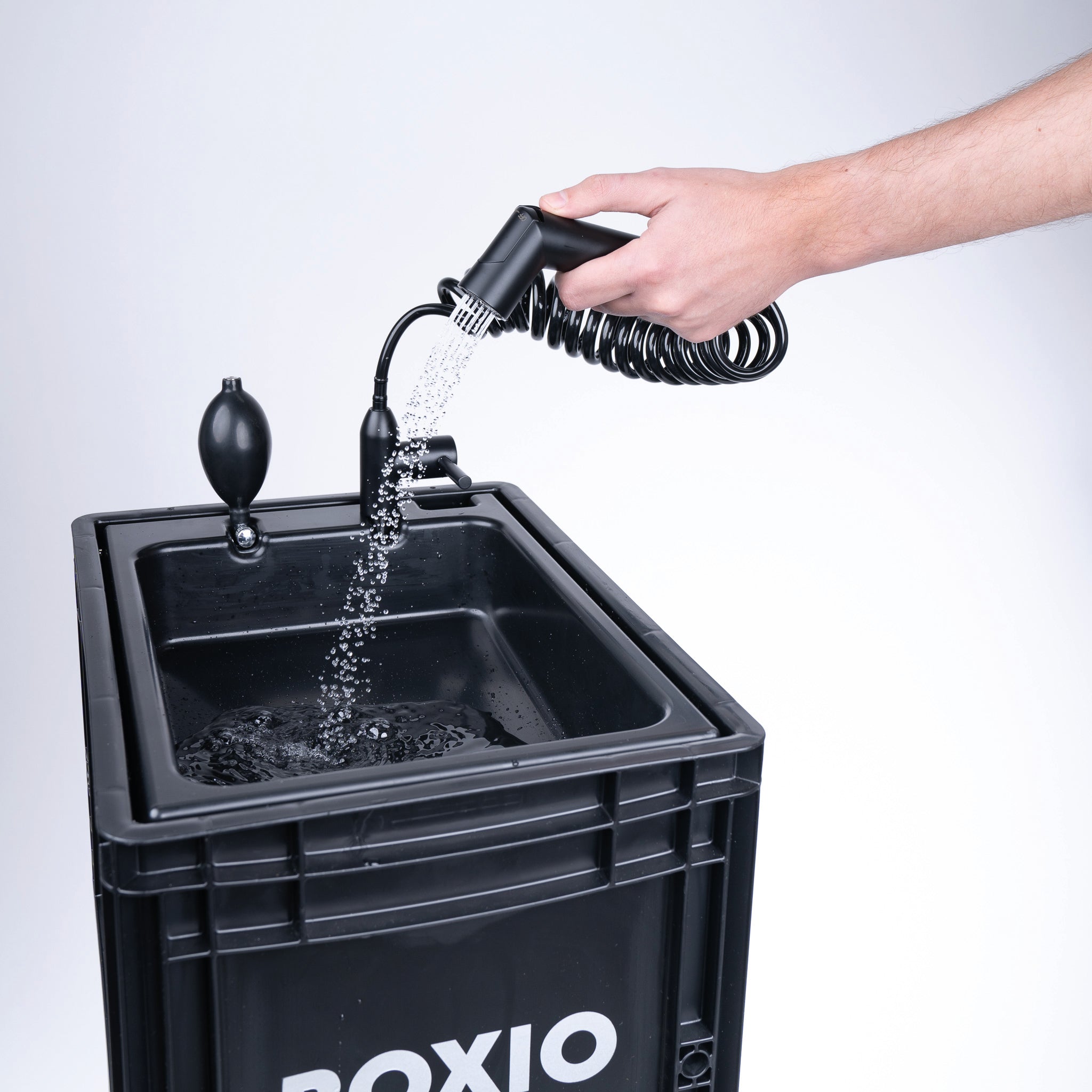Portable Sink Starter Set | BOXIO - WASH PLUS – ShopTinyHouses.com