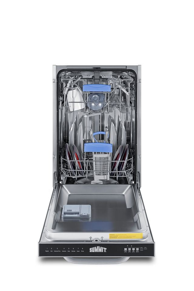 Summit 18" Wide Built-In Dishwasher, ADA Compliant