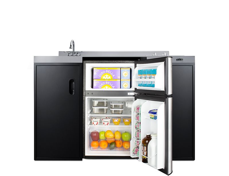 Summit 54" Wide All-In-One Kitchenette, ADA Counter Height