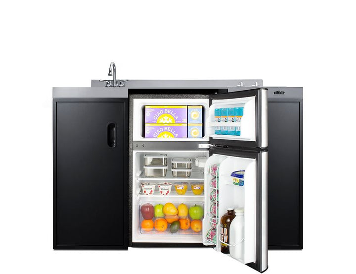 Summit 54" Wide All-In-One Kitchenette, ADA Counter Height