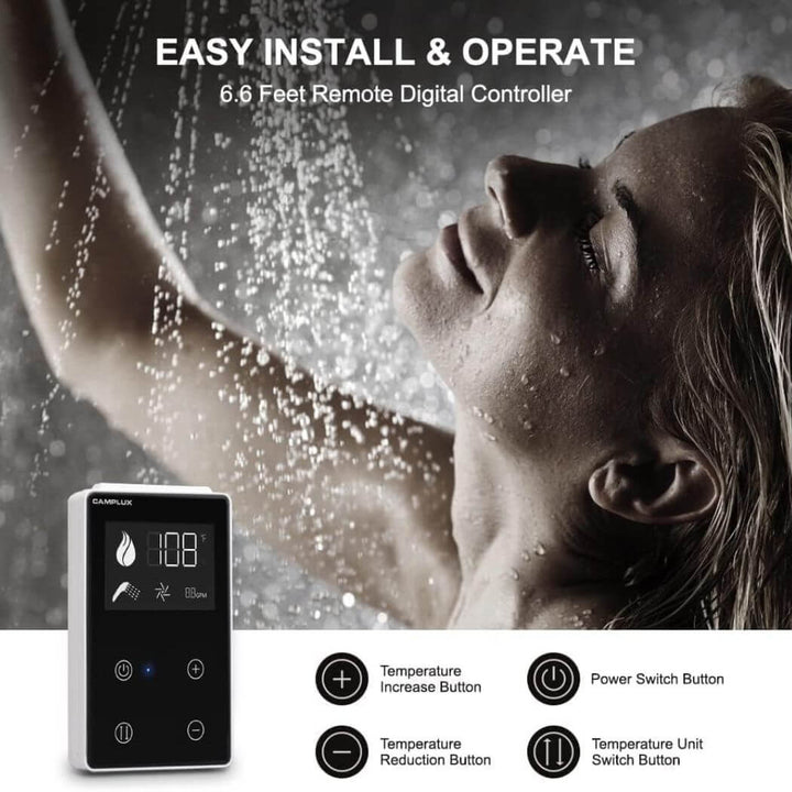 2.64GPM Tankless RV Hot Water Heater PRO With Remote Control