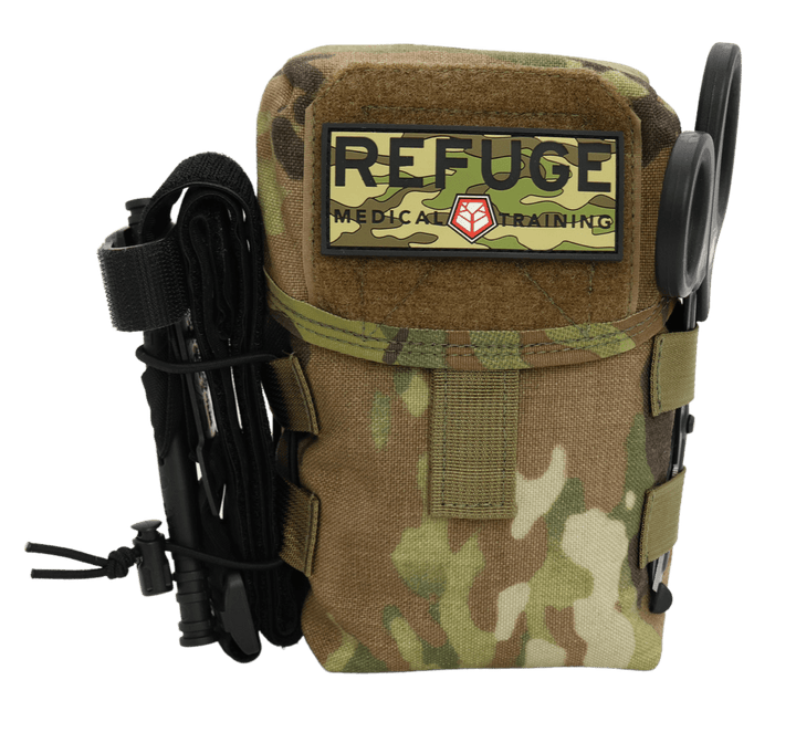 Refuge Medical Bear Minimum 2.0 Individual First Aid Kit (IFAK) sku-43525679579352