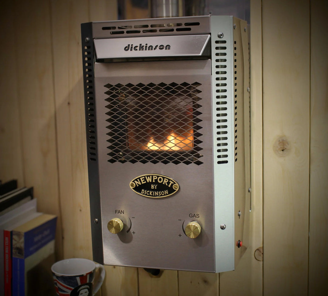 Dickinson Marine Dickinson Marine Newport Explorer Propane Fireplace Heater for RVs and Cabins 00-NEW-EXPLORER