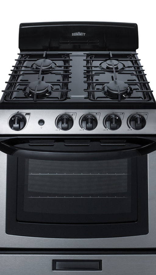 Summit 24" Wide Gas Range