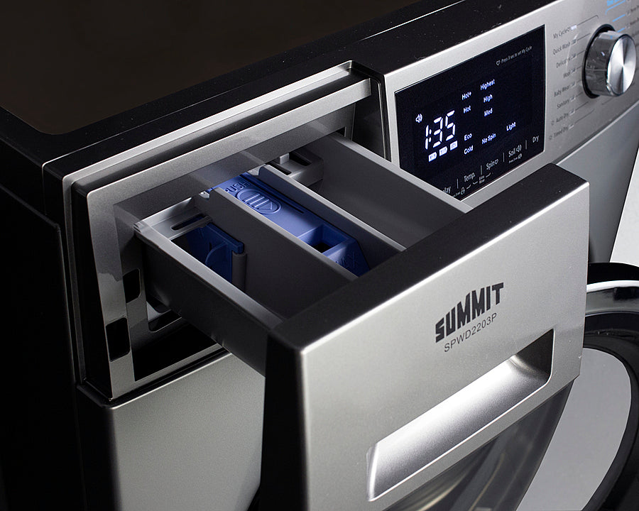 Summit 24" Wide 115V Washer/Dryer Combo