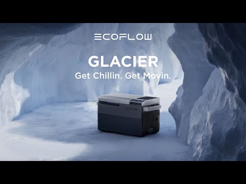 EcoFlow Glacier Battery Powered Fridge, Freezer, and Ice-Maker All in One