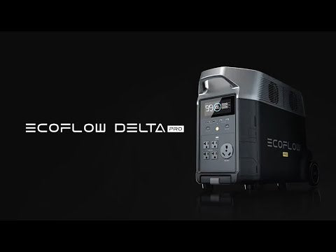 EcoFlow DELTA Pro Portable Power Station - 3600Wh with 5 AC Outlets