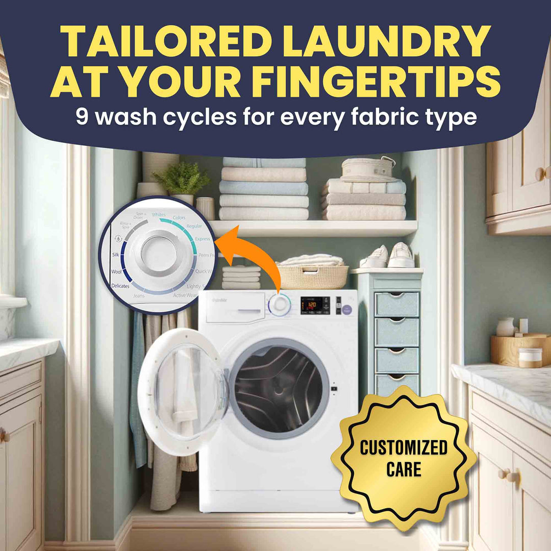 Splendide Splendide Stackable Washer/Dryer - Best Silent and Eco-Friendly Washing and Drying Combo