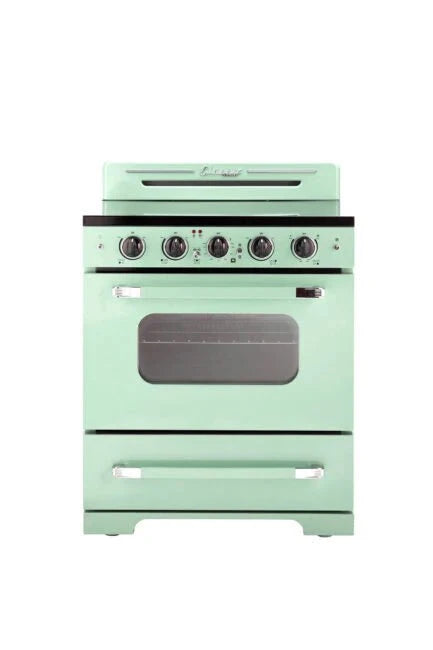 Unique Unique 30" Classic Retro Summer Electric Ceramic top Range UGP-30CR EC LG