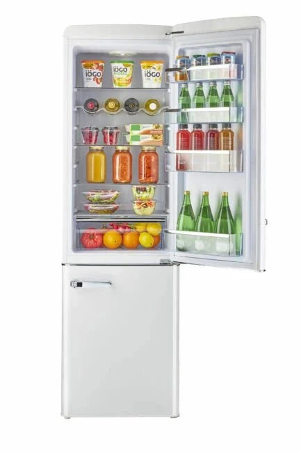 ShopTinyHouses.com  Unique Classic Retro 21.6 in. 8.7 cu. ft. Retro Bottom Freezer Refrigerator -ENERGY STAR UGP-275L B AC
