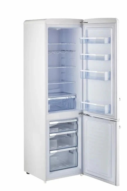 ShopTinyHouses.com  Unique Classic Retro 21.6 in. 8.7 cu. ft. Retro Bottom Freezer Refrigerator -ENERGY STAR UGP-275L B AC