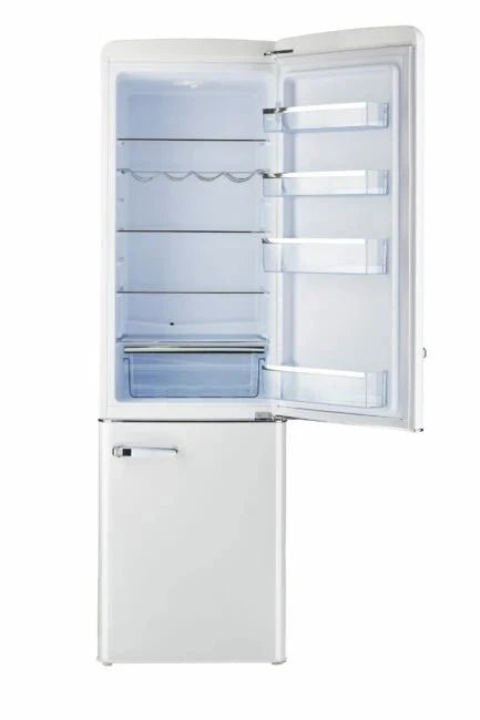 ShopTinyHouses.com  Unique Classic Retro 21.6 in. 8.7 cu. ft. Retro Bottom Freezer Refrigerator -ENERGY STAR UGP-275L B AC