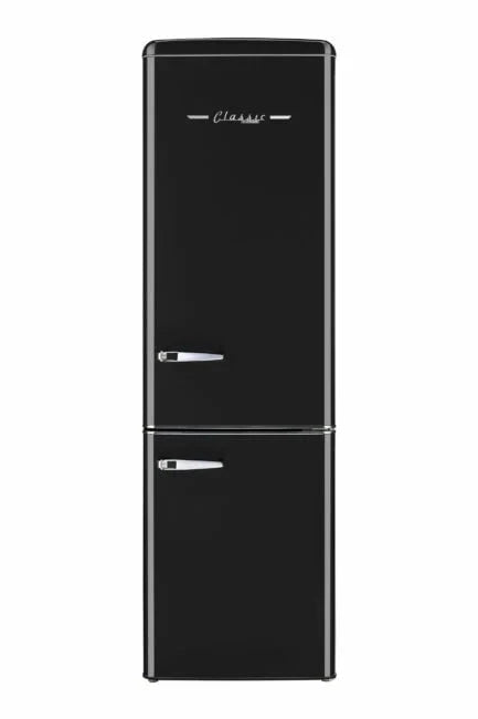 ShopTinyHouses.com  Unique Classic Retro 21.6 in. 8.7 cu. ft. Retro Bottom Freezer Refrigerator -ENERGY STAR UGP-275L B AC