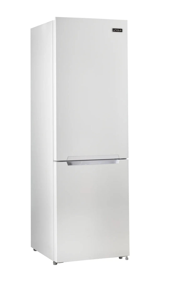 Unique Unique Off-Grid 24-inch 11.7 cu. ft. 325L Solar DC Bottom Freezer Refrigerator UGP-325L W