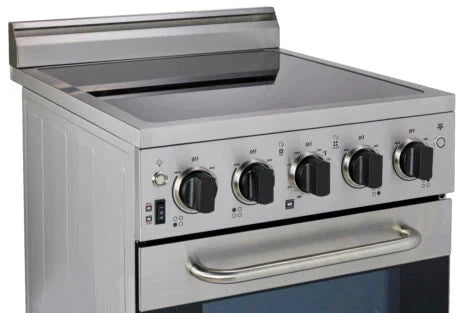 Unique Unique Prestige 20" Stainless Steel Electric Ceramic Top with Electronic ignition UGP-20V EC S/S