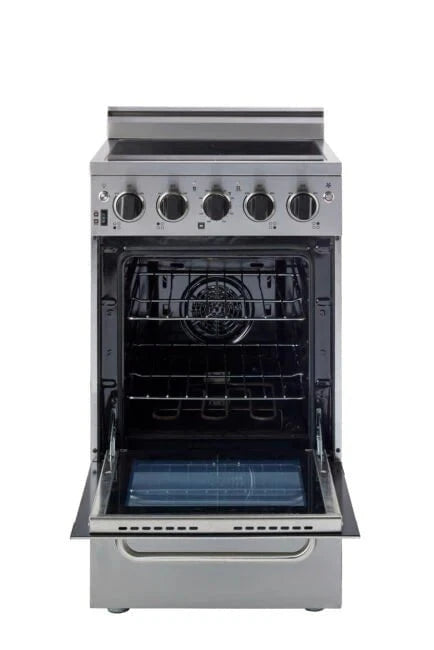 Unique Unique Prestige 24" Stainless Steel Electric Ceramic Top with Electronic ignition UGP-24V EC S/S