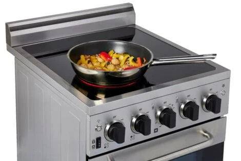 Unique Unique Prestige 24" Stainless Steel Electric Ceramic Top with Electronic ignition UGP-24V EC S/S