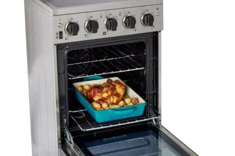 Unique Unique Prestige 24" Stainless Steel Electric Ceramic Top with Electronic ignition UGP-24V EC S/S