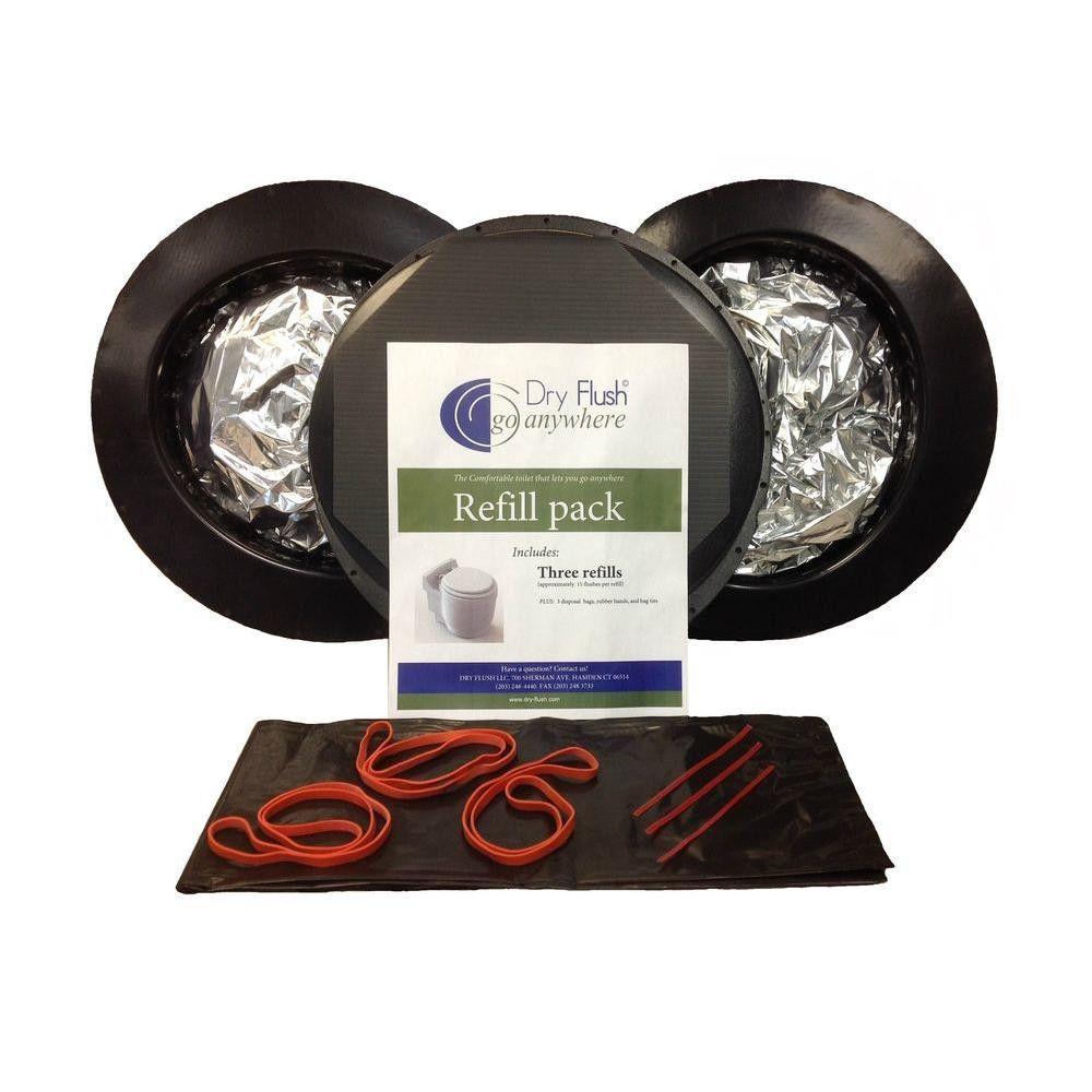 dry flush refill cartridge