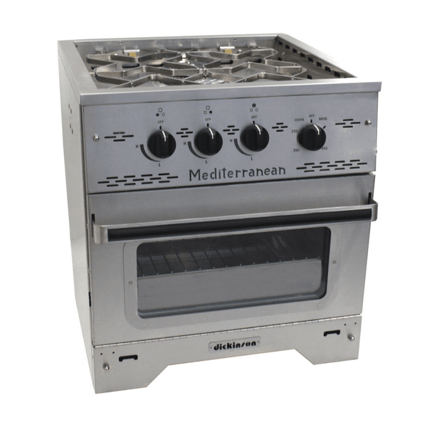 Dickinson Marine Dickinson Mediterranean Three Burner Gas Stove 00-MED3B