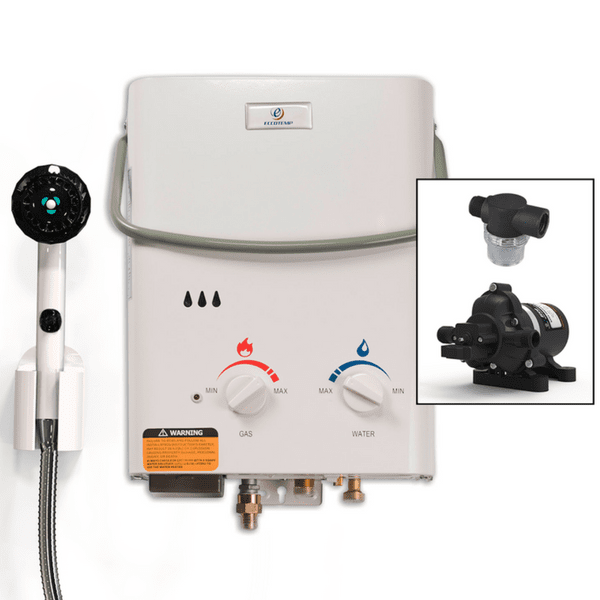 Eccotemp Eccotemp EL5 Portable Tankless Water Heater with EccoFlo Pump & Strainer L5-PS