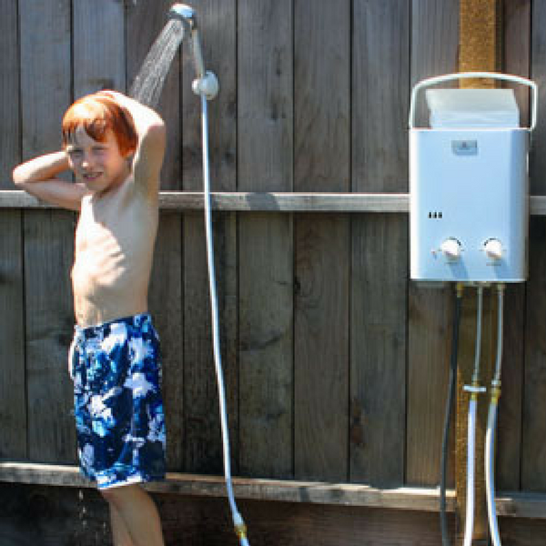 Eccotemp Eccotemp EL5 Portable Tankless Water Heater with EccoFlo Pump & Strainer L5-PS
