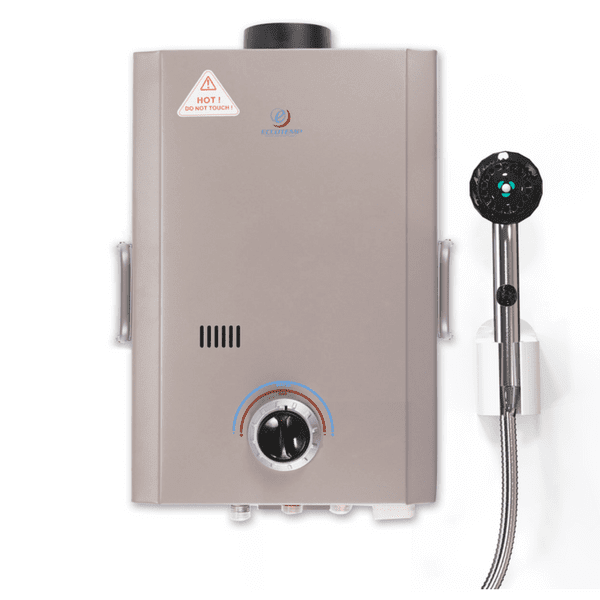 Eccotemp L7 Portable Tankless Water Heater with Flojet Pump & Strainer