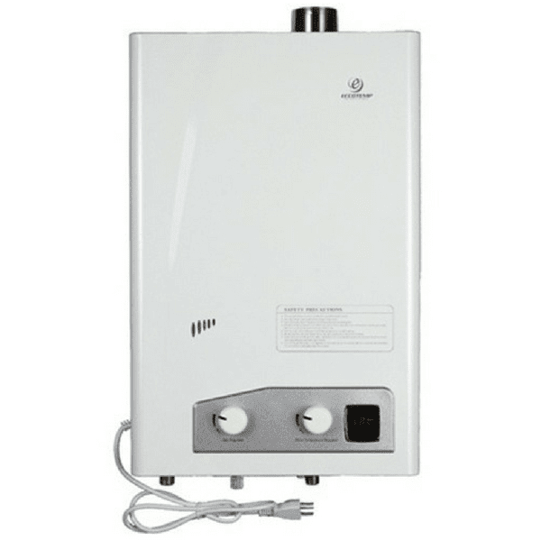 Eccotemp FVI12 LP Indoor Water Heater Horizontal Bundle
