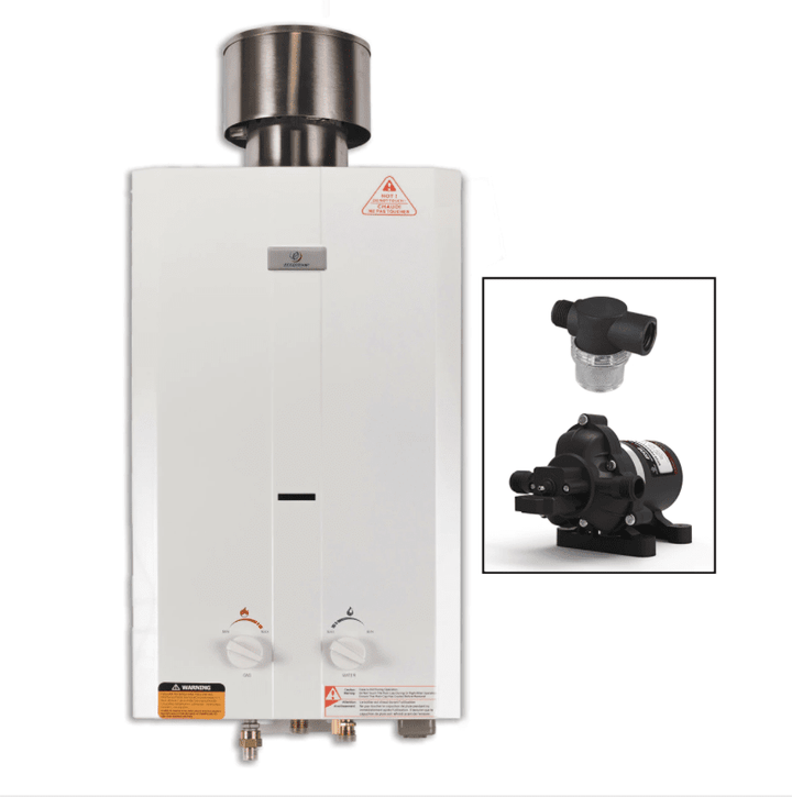 Eccotemp Eccotemp L10 Portable Tankless Water Heater with EccoFlo Pump & Strainer L10-PS