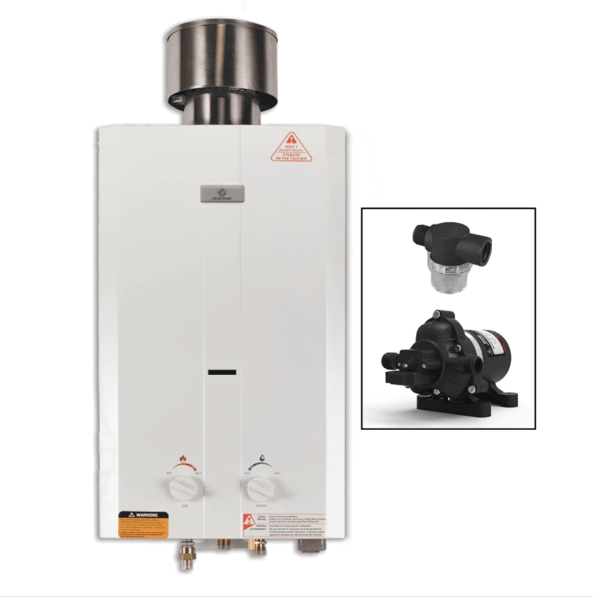 Eccotemp Eccotemp L10 Portable Tankless Water Heater with EccoFlo Pump & Strainer L10-PS