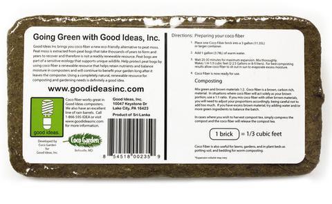Good Ideas Good Ideas Coco Fiber Composting Material 4 Pack CCF4