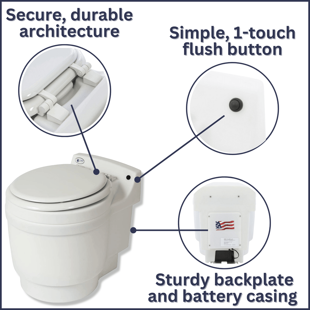 Dry Flush Laveo Dry Flush Toilet Super Pack