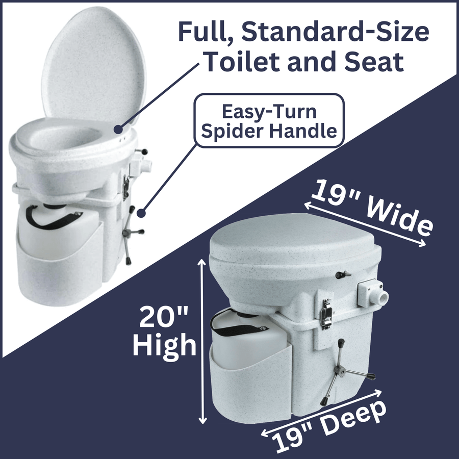 Nature's Head Dry Composting Toilet by Nature's Head USA