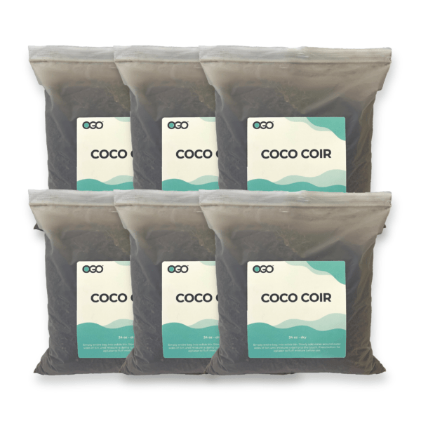 6-Pack Coco Coir & Thermometer Promo - Urban Worm Company