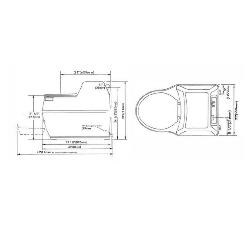 Sun-Mar Sun-Mar Compact Composting Toilet