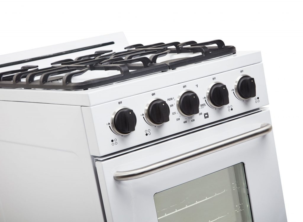 Unique Classic 20 Inch Off-Grid Gas Oven Range Combo