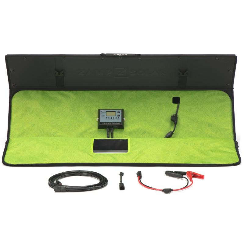 Zamp Zamp Obsidian Series 100-Watt Portable Solar Charging Kit - Regulated USP2003